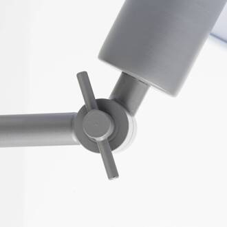 Schöner Wohnen Kia wandlamp grijs, kantelbaar