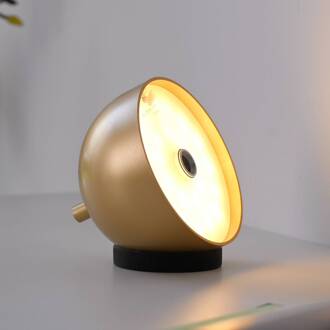 Schöner Wohnen LED tafellamp op batterijen Bellies, goudkleurig, IP54