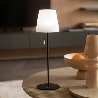 Schöner Wohnen Talent LED accu-tafellamp zand antraciet, wit