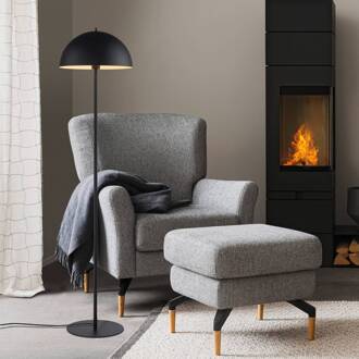 Schöner Wohnen vloerlamp Ali, zwart, ijzer, E27