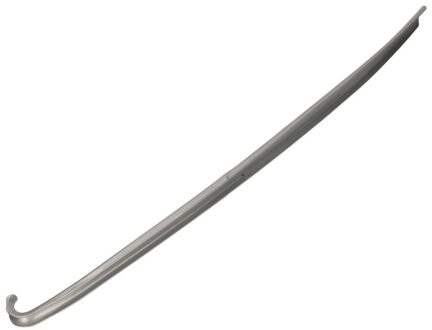 Schoenlepel - lang - kunststof - grijs - 77 cm - schoentrekker
