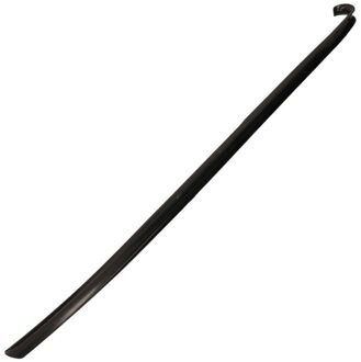 Schoenlepel - lang - kunststof - zwart - 77 cm - schoentrekker
