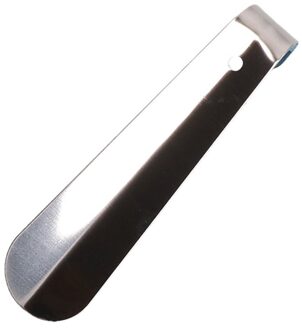 Schoenlepel - metaal - zilver - 15 cm - Schoen instaphulp