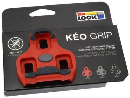 Schoenplaatjes Keo Grip race 9° rood