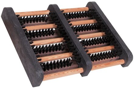 Schoenveger - 27 x 34 cm - schoenen borstelmat - voetenveger - schoenveegmat