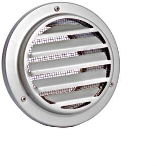 Schoepen Ventilatierooster Weha Rond 15 cm RVS