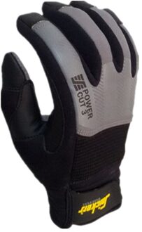 Schokbestendig Duurzaam Punctie Weerstand Antislip En Anti-Snijden Niveau 3 Handschoenen (Medium, Grijs)