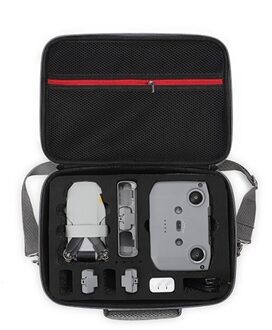 Schokbestendig Nylon Opbergtas Draagtas Beschermende Doos Voor-Dji Mini 2 Drone 28TE zwart