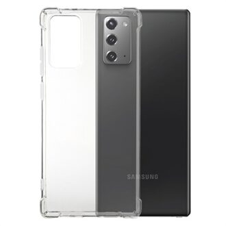 Schokbestendig Samsung Galaxy Note20 Ultra TPU Hoesje - Doorzichtig