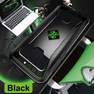 Schokbestendig TPU soft telefoon Gevallen Voor xiaomi Black Shark Case Warmteafvoer Cover Ondersteuning Gamepad voor xiaomi mi blackshark 1 zwart