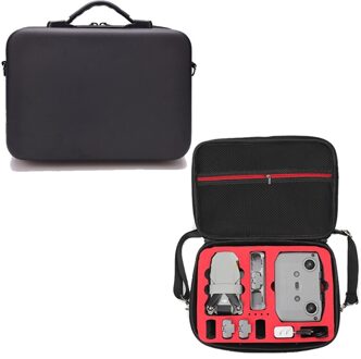 Schokbestendig Waterdicht Pu Opbergtas Reizen Draagtas Beschermende Doos Voor-Dji Mini 2 Drone Accessoires G99B Rood