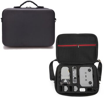 Schokbestendig Waterdicht Pu Opbergtas Reizen Draagtas Beschermende Doos Voor-Dji Mini 2 Drone Accessoires G99B zwart