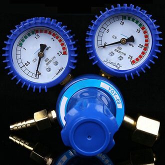 Schokbestendig Zuurstof Acetyleen Meter Overdrukventiel Meter Gas Fles Valve Argon Gauge Acetyleen Drukregelaar