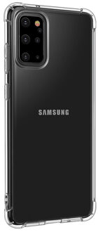 Schokbestendige softcase hoes - Samsung Galaxy S20 Plus - Transparant