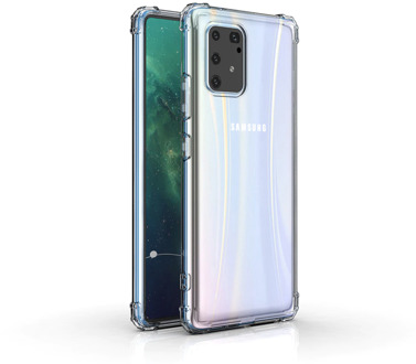 Schokbestendige softcase hoes - Samsung Galaxy S20 - Transparant