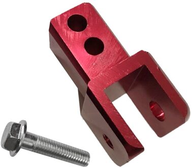 Schokdemper Hoogte Uitbreiding Extender Schokdemper Hoogte Extender Jack Up Riser Voor Motor Bike Motorcycle Atv Quad 4 Wiel rood