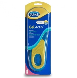 Scholl Gel Activ Insoles For Everyday Shoes Inserts For Everyday Shoes For Women 2Pcs