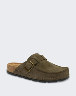 Scholl Heren bora moccasin man Groen - 43