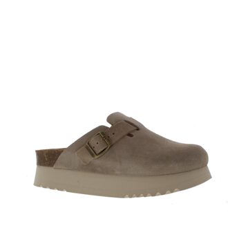 Scholl Justine dames muil Taupe - 37
