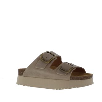 Scholl Lucie dames slipper Taupe - 40