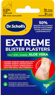 Scholl Pleisters Scholl Extreme Blister Plasters Aloe Vera 5 st