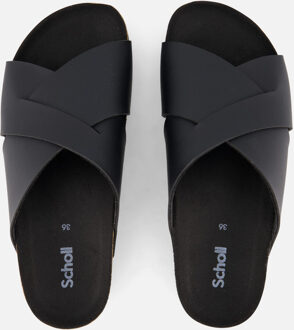 Scholl Vivian Slippers zwart Synthetisch - 36,37,38,39,40,41,42