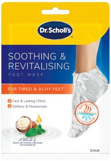 Scholl Voetmasker Scholl Soothing & Revitalising Foot Mask 1 paar