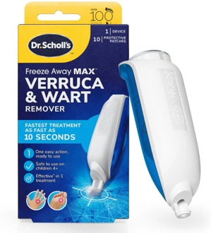 Scholl Voetverzorging Scholl Freezeaway Max Wart & Verruca 1 pcs + 10 st