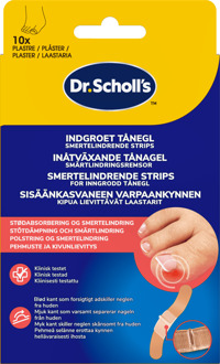 Scholl Voetverzorging Scholl Ingrown Toenail Pain Relief Strips 10 pcs
