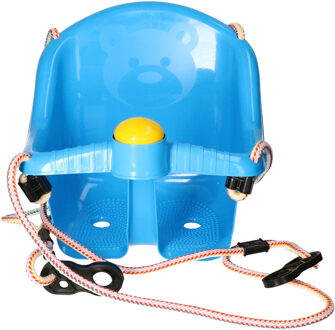 Schommel voor peuters - blauw - met touw - Kinderschommels - baby - kunststof