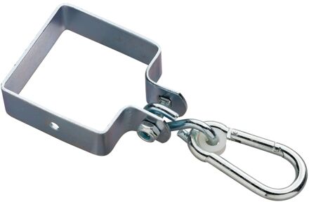 Schommelhaak Verzinkt 9x9cm - 2 Stuks