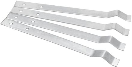Schommelverankering 40x3x0,3cm - 4 Stuks