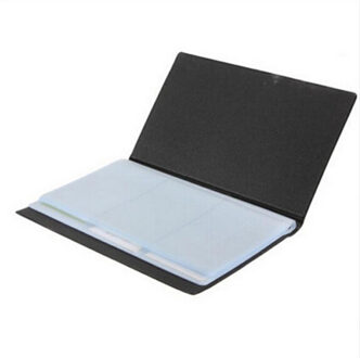 School Kantoorbenodigdheden Briefpapier Bedrijf Naam Id Credit Card Houder 120 Kaarten Lederen Keeper Organisator Boek Note Holder