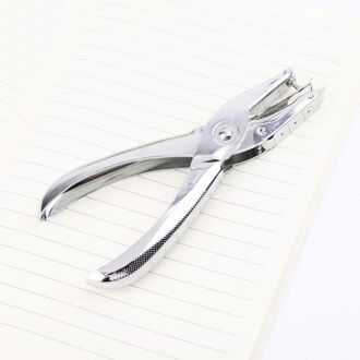 School Office Metalen Enkele Perforator Hand Papier Punch Scrapbooking Stoten 6 Pagina 'S 3mm M5TB
