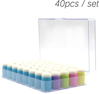 School Schilderen Craft Set Diy Verf Tekening Spons Schuim Vinger Krijt Inkt Toepassen Krijt Inkten Kleuring Spons Art Gereedschap 07