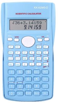 School Techniek Wetenschappelijke Rekenmachine Studenten Stationaire Berekenen Gereedschap blauw