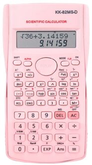 School Techniek Wetenschappelijke Rekenmachine Studenten Stationaire Berekenen Gereedschap roze