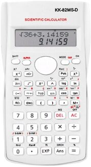 School Techniek Wetenschappelijke Rekenmachine Studenten Stationaire Berekenen Gereedschap wit