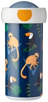 schoolbeker campus 300 ml - jungle Groen