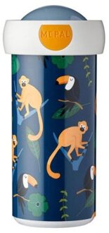 schoolbeker campus 300 ml - jungle Groen