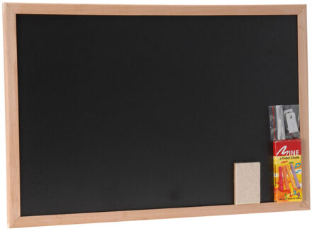 Schoolbord met krijtjes