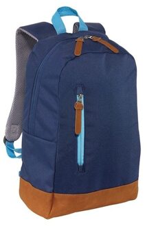 Schooltas/boekentas donkerblauw 45 cm - Rugzak