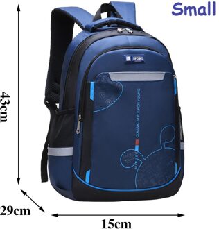 Schooltassen Voor Tieners Jongens Meisjes Grote Capaciteit Cartoon School rugzak Man Rugzakken Vrouw Rugzakken mochila klein marine