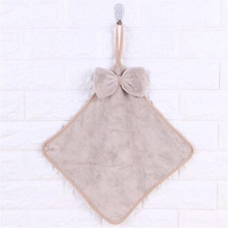 Schoon Hearting Baby Hand Handdoek Pluche Keuken Zachte Opknoping Badkamer Veeg Thuis Textiel Dagelijks Gebruik Opknoping Boog Fluwelen Haar kids 2