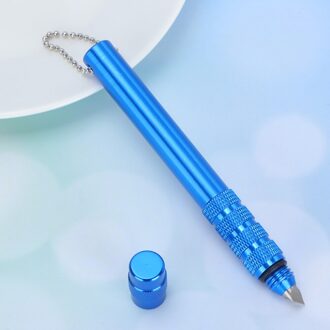 Schoon Wedge Iron Schoonmaken Slitter Cutter Training Tool Voor Alle Soorten Slots Stainlessr Gereedschap (Rood) blauw