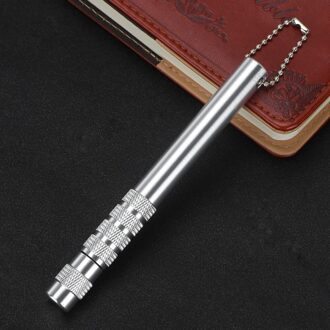 Schoon Wedge Iron Schoonmaken Slitter Cutter Training Tool Voor Alle Soorten Slots Stainlessr Gereedschap (Rood) zilver