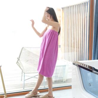 Schoonheidssalon Badhanddoek En Gezicht Handdoek Massage Sneldrogende Speciale Grote Handdoek Dikke Microfiber Absorberende Zachte Stomen Handdoeken paars