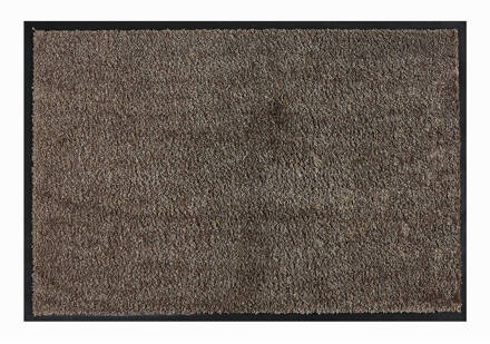 Schoonloopmat Soft&clean Taupe 40x60 Cm