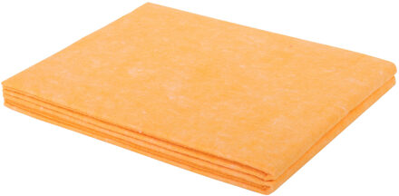 Schoonmaak doekjes - 6x - geel - viscose - dweilen / doekjes