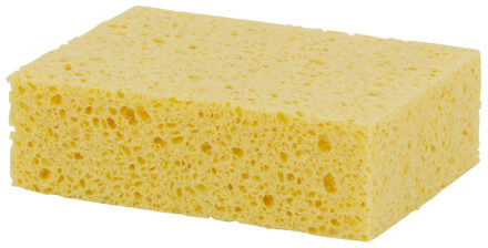 Schoonmaak spons - 11 x 8 cm - viscose - schoonmaak artikelen - bio afbreekbaar